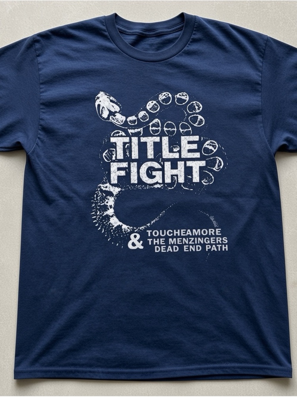 Title Fight Navy Graphic Tee